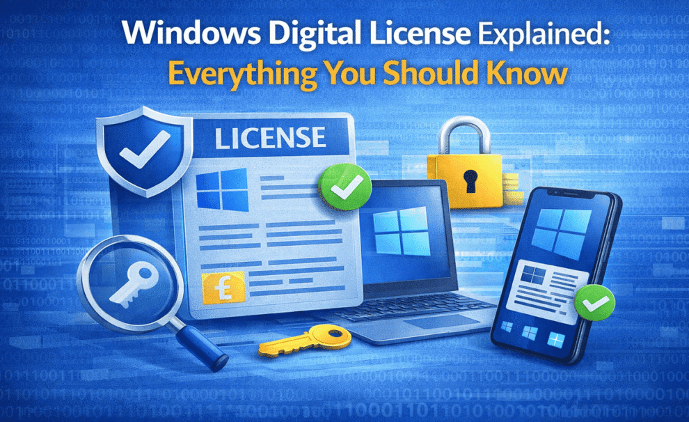 Windows License Key Screen Windows Digital License Explained (2026)