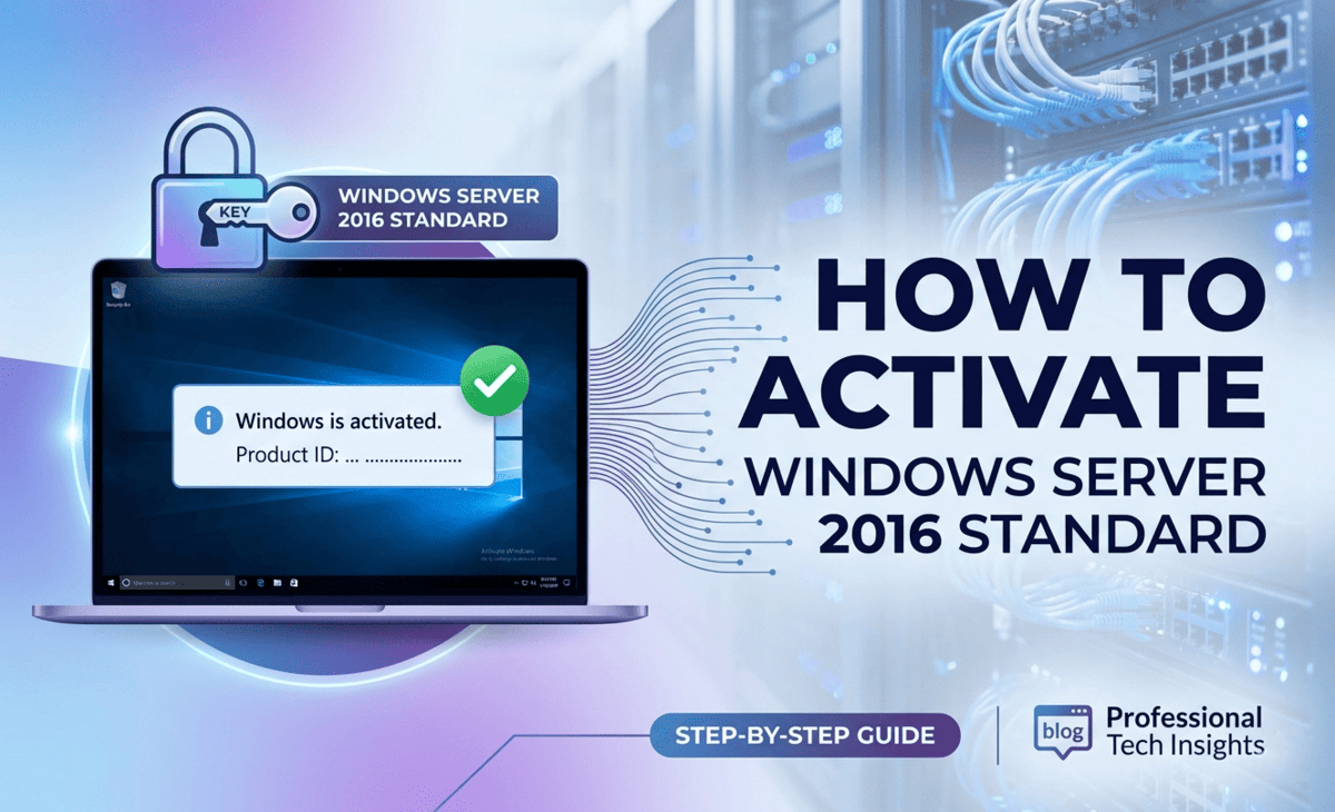 How to Activate Windows Server 2016 Standard in 2026