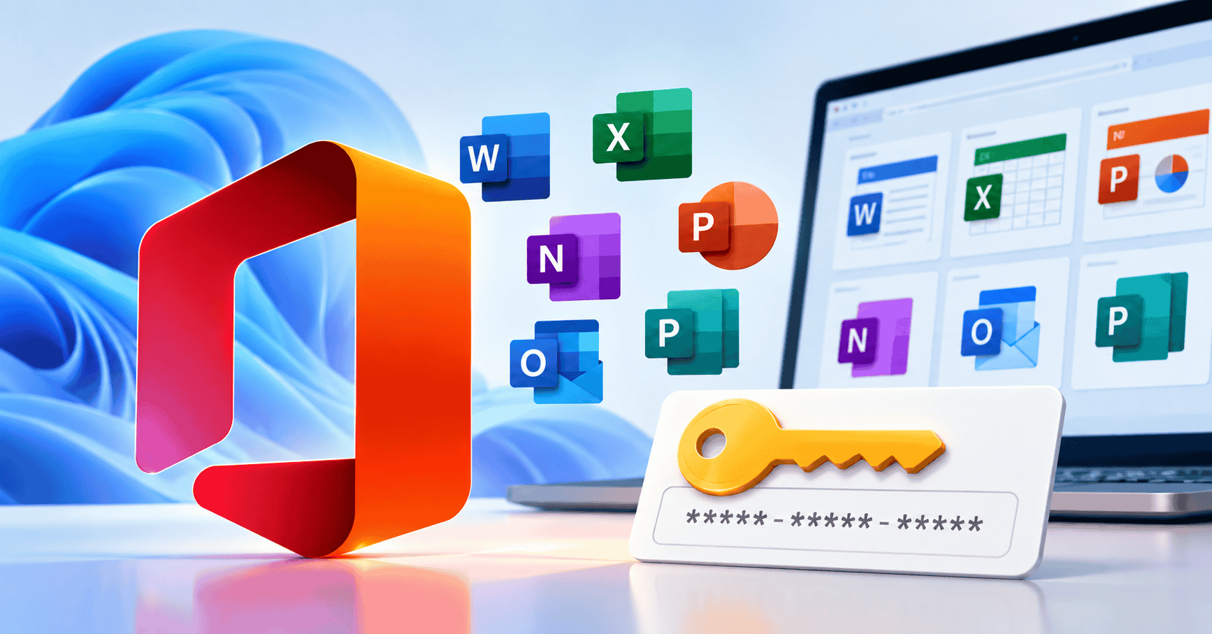 Free Microsoft Office Product Keys 2026 — GVLKs for Office 2024, 2021, 2019 and 2016